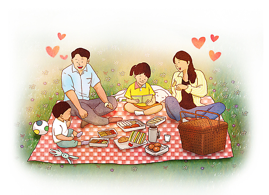 전신 PSD 한마리 응시 여자 남자 딸 행복 반려견 아들 어린이 인형 일러스트 공 가족 엄마 사랑 들기 앉기 소녀 소년 여러명 성인 책 눕기 독서 소풍 화목 하트 아빠 돗자리 도시락 도시락통 소풍바구니 어린이만 국내일러스트 모양 1 시선 감정 음식 다수 컨셉 관계 모션 사람 반려동물 야외활동 바구니 용기_그릇 개 파일형식