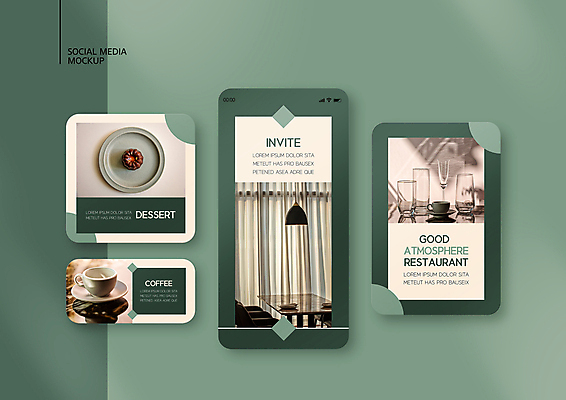 PSD 템플릿 배너템플릿 ZIP 웹템플릿 의자 식탁 디자인시안 모바일 디저트 조명 잔 사람없음 초록색 스마트폰 세트 레스토랑 분위기 커피잔 찻잔 모바일템플릿 모바일웹 파이 감성 베이지색 소셜네트워크 소셜미디어 웹배너 모바일앱 SNS배너 모바일페이지 이미지템플릿 식기 배너 커피 음식 빵 컬러 가구 컨셉 탁자 핸드폰 스마트기기 식당 페이지 파일형식