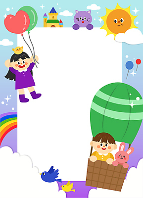 전신 구름 여자 남자 어린이 하늘색 무지개 일러스트 상상 조류 왕관 프레임 매달리기 병아리 소녀 소년 상반신 두명 태양 고양이 열기구 비행 토끼 잡기 성 풍선 어린이만 국내일러스트 AI파일 자연요소 동물 건축물 포유류 항공교통 모션 사람 파란색 반려동물 파일형식 벡터