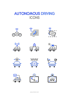 아이콘 하늘색 통신 자동차 그래프 경고 사람없음 태블릿 회색 운전 틈 느낌표 보호 건전지 분석 보안 네비게이션 베터리 안전거리 자동차핸들 자율주행 차선_도로 AI_인공지능 2D아이콘 AI파일 기호 육상교통 컬러 컨셉 모션 안전 파란색 전자제품 스마트기기 핸들 파일형식 벡터 4차산업