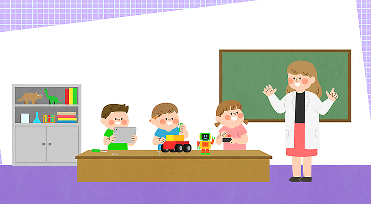 전신 학생 여자 남자 어린이 과학 일러스트 자동차 서기 들기 소녀 소년 여러명 상반신 성인 태블릿 보라색 강사 칠판 로봇 책상 공룡 서랍장 만들기 과학교육 과학실 과학기구 과학선생님 국내일러스트 AI파일 직업 교육 육상교통 컬러 가구 다수 파충류 모션 사람 전자제품 스마트기기 교사 기구 파일형식 벡터