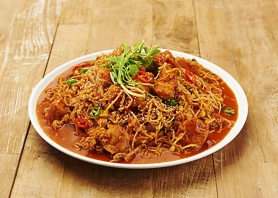 포토 JPG 스튜디오촬영 접시 사람없음 매움 미나리 아귀찜 일품요리 나무배경 국내포토 식기 음식 백그라운드 채소 실내 맛 찜 파일형식