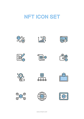 아이콘 종이 지구 하늘색 인터넷 돋보기 그래프 사람없음 스마트폰 펜 지갑 사인 문서 보안 상승 금고 손모양 공유 복제 가상화폐 NFT 2D아이콘 AI파일 모양 컨셉 돈 안전 파란색 핸드폰 스마트기기 필기구 파일형식 벡터 손_신체부위