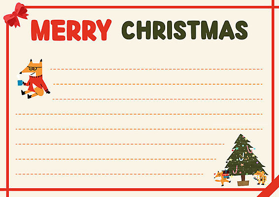 교육 리본 동물캐릭터 크리스마스 일러스트 프레임 세마리 사람없음 빨간색 크리스마스트리 편지지 여우 에듀 에듀케이션 연분홍색 프레임일러스트 스쿨팩 국내일러스트 일러캐릭터 AI파일 동물 캐릭터 기념일 분홍색 컬러 포유류 3 편지 파일형식 벡터