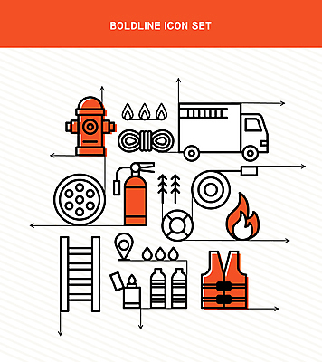 아이콘 밧줄 사다리 불꽃 사람없음 빨간색 소방 라인아이콘 라이터 소방차 소화기 소화전 맨홀 소방기구 소방용수 소방용품 소방장비 소방호스 안전조끼 볼드라인 2D아이콘 AI파일 줄 컬러 자동차 불 장비 기구 도구 안전장비 호스 파일형식 벡터
