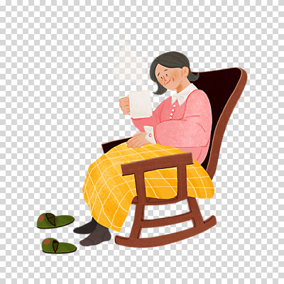 전신 편집 편집이미지 여자 노년 할머니 겨울 휴식 슬리퍼 한명 들기 누끼 앉기 머그컵 담요 흔들의자 PNG 노인여자한명만 편집소스 1 계절 신발 컨셉 의자 모션 사람 성인 컵 여자한명만 노인여자만 파일형식