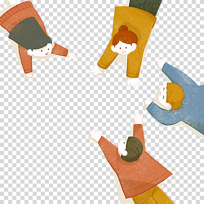 편집 편집이미지 여자 남자 어린이 엎드리기 누끼 소녀 소년 여러명 상반신 PNG 편집소스 다수 모션 사람 파일형식