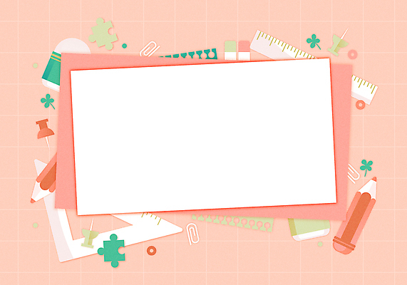 교육 종이 분홍색 일러스트 문구용품 프레임 자 사람없음 연필 네잎클로버 압정 신학기 지우개 퍼즐조각 클립 삼각자 에듀 에듀케이션 프레임일러스트 국내일러스트 AI파일 식물 컬러 조각 학용품 필기구 사무용품 퍼즐 클로버 오브젝트 파일형식 벡터