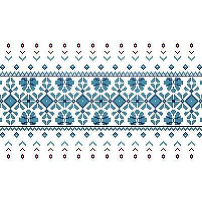 EPS 해외이미지 전통 꽃 유럽 백그라운드 십자가 패턴 일러스트 추상 미술 여러명 파란색 유행 견본 수확 흰색 직물 바늘 뜨개질 인쇄 심볼 질감 복고 러시아 광택 자수 폴란드 라트비아 러시아인 벨로루시 에스토니아 우크라이나 전국 핸드메이드 스타일 반복 국경 해외일러스트 서양인 식물 나라 컬러 다수 무늬 농업 문화예술 북유럽 사람 취미 도구 파일형식 벡터 이미지허브