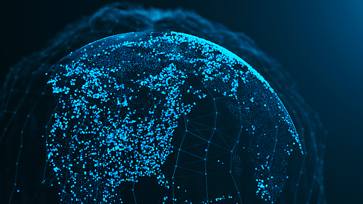 포토 JPG 해외이미지 지구 그래픽백그라운드 사람없음 그래픽 파란색 3D 디지털 폴리곤 홀로그램 지오메트릭 해외포토 컬러 백그라운드 디지털합성 파일형식 이미지허브