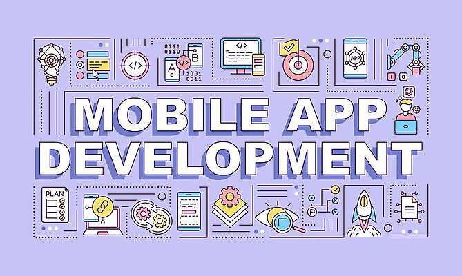 EPS 해외이미지 디자인 배너 점선 선 라인일러스트 일러스트 돋보기 사람모양 타이포그라피 사람없음 단어 노트북 스마트폰 모니터 보라색 로켓 발전 어플리케이션 로봇 모바일앱 해외일러스트 모양 문자 컬러 컨셉 전자제품 핸드폰 스마트기기 컴퓨터 파일형식 벡터 이미지허브