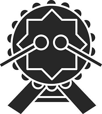 EPS 해외이미지 클립아트 모양 전통 디자인 실루엣 종교 문화 컨셉 일러스트 타악기 픽토그램 검은색 웹 소리 기구 기도 결과 이슬람교 심볼 사인 드럼 배지 동쪽 고립 드러머 드럼스틱 라마단 뮤지컬 상형문자 아랍어 튀르키예 해외일러스트 문자 아시아 악기 컬러 인터넷 촬영기법 방향 파일형식 벡터 나라 음악 문화예술 이미지허브