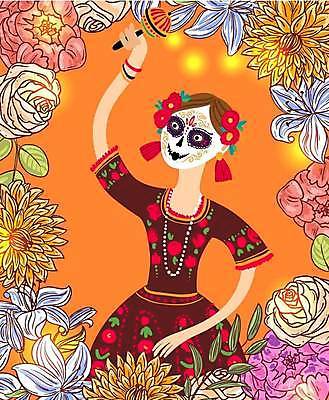 EPS 해외이미지 전통 꽃 행복 포스터 문화 꽃무늬 패턴 일러스트 휴가 조명 멕시코 골격 미술 장식 컬러풀 장미 파티 축제 할로윈 축하 죽음 신용카드 무서움 11월 만화 설탕 초대 해골모형 해외일러스트 식물 감정 컬러 컨셉 북아메리카 무늬 문화예술 이벤트 금융 모형 날짜 파일형식 벡터 이미지허브