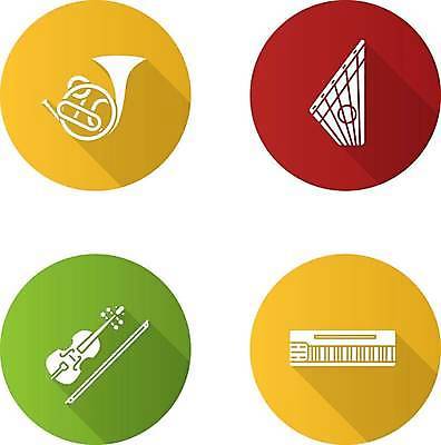 EPS 해외이미지 클립아트 디자인 줄 음악 컨셉 일러스트 뿔 세트 픽토그램 웹 음악가 장비 기구 플랫 심볼 바이올린 사인 파이프 팩 프랑스어 오케스트라 러시아인 뮤지컬 비올라 상형문자 항목 해외일러스트 서양인 직업 문자 인터넷 현악기 문화예술 화장품 악단 파일형식 벡터 찰현악기 이미지허브