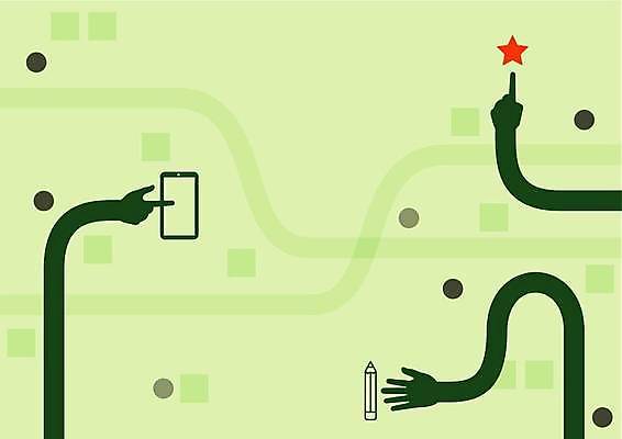 EPS 해외이미지 손 별 백그라운드 일러스트 프레임 신체부위 스마트폰 연필 카피스페이스 해외일러스트 자연요소 학용품 사람 핸드폰 스마트기기 필기구 공백 파일형식 벡터 이미지허브