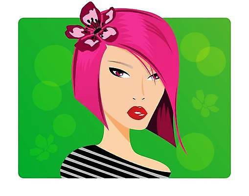 EPS 해외이미지 모델 긴머리 꽃 행복 얼굴 분홍색 나비 일러스트 갈색머리 금발 유행 스파 벚꽃 표현 체리 우아함 검은머리 신비 피부 어깨 부드러움 공상 공평 숨기 환상 성인여자만 해외일러스트 식물 헤어스타일 감정 컬러 곤충 컨셉 과일 모션 신체부위 감각 여자만 성인만 파일형식 벡터 이미지허브