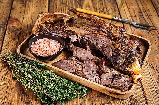 포토 JPG 해외이미지 실내 사람없음 양고기 나무쟁반 백리향 양고기구이 나무배경 해외포토 백그라운드 쟁반 육류 내부 목재 구이 파일형식 이미지허브