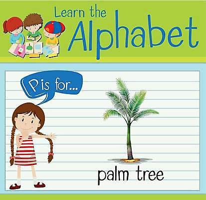 EPS 해외이미지 전신 알파벳 영어 여자 남자 어린이 말풍선 일러스트 안내 영어교육 소년 여러명 상반신 야자수 가리킴 P 단어공부 단어카드 어린이만 해외일러스트 나무 문자 교육 다수 사람 손짓 학습 파일형식 벡터 단어장 이미지허브