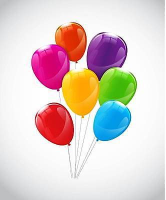 EPS 해외이미지 일러스트 사람없음 컬러풀 풍선 해외일러스트 컬러 파일형식 벡터 이미지허브