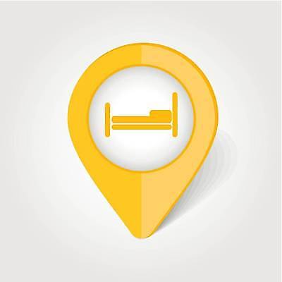 EPS 해외이미지 여행 지도 일러스트 베개 표시 호텔 휴식 병원 침실 방 침대 잠 야간 심볼 서비스 사인 위치 네비게이션 여관 GPS 고립 매트리스 충고 호스텔 해외일러스트 자연요소 가구 컨셉 의학 침구 숙소 파일형식 벡터 생활용품 오브젝트 이미지허브