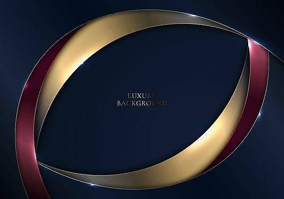 EPS 해외이미지 디자인 백그라운드 일러스트 프레임 사람없음 금속 금색 고급 남색 카피스페이스 해외일러스트 컬러 컨셉 재질 공백 파일형식 벡터 이미지허브