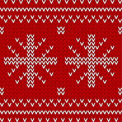 EPS 해외이미지 디자인 별 백그라운드 크리스마스 패턴 일러스트 따뜻함 사람없음 빨간색 직물 눈송이 뜨개질 질감 기하학 해외일러스트 자연요소 기념일 컬러 무늬 눈_날씨 취미 파일형식 벡터 이미지허브