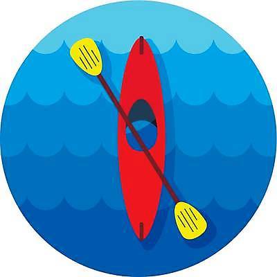 EPS 해외이미지 일러스트 사람없음 파란색 카약 해외일러스트 컬러 수상스포츠 파일형식 벡터 이미지허브