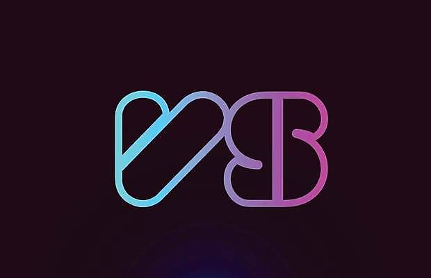 EPS 해외이미지 백그라운드 라인일러스트 일러스트 사람없음 컬러풀 심볼 V 그라데이션 S 해외일러스트 알파벳 컬러 파일형식 벡터 이미지허브