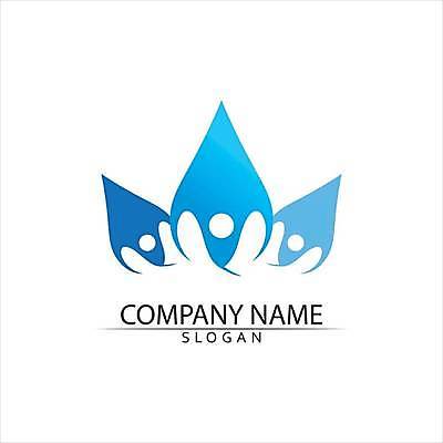 EPS 해외이미지 일러스트 비즈니스 추상 사람없음 파란색 물방울무늬 물방울 기름 심볼 심플 해외일러스트 음식 컬러 무늬 파일형식 벡터 이미지허브