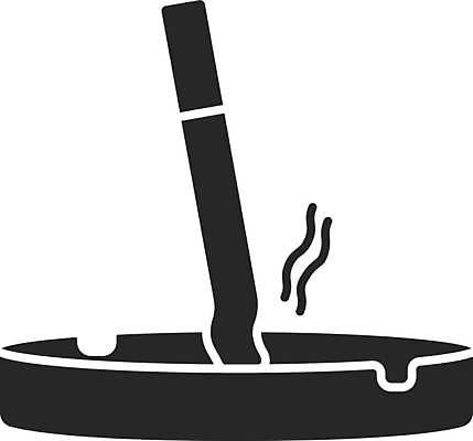 EPS 해외이미지 일러스트 흡연 담배 사람없음 금연 담배꽁초 재떨이 담배연기 흡연금지 해외일러스트 캠페인 금지 연기 사회이슈 파일형식 벡터 이미지허브