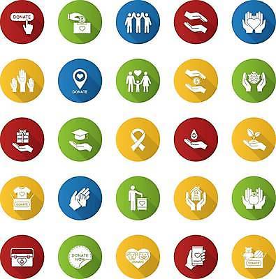 EPS 해외이미지 클립아트 디자인 컨셉 돈 일러스트 선물 사람 세트 픽토그램 웹 봉사 도움 플랫 심볼 사인 주기 상업 팩 기부 기부금 상형문자 지원 항목 헬프 자선단체 해외일러스트 문자 인터넷 모션 화장품 그룹 재산 자선 파일형식 벡터 이미지허브