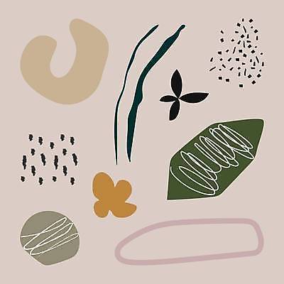 EPS 해외이미지 디자인 조각 꽃무늬 곡선 일러스트 추상 사람없음 세트 빈티지 원형 감성 엘리먼트 해외일러스트 도형 꽃 선 컨셉 무늬 파일형식 벡터 이미지허브