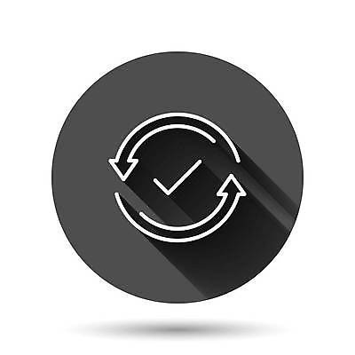 EPS 해외이미지 모양 일러스트 성공 화살 그림자 검은색 최고 원형 메시지 플랫 선택 투표 승낙 체크표시 확인 흔적 사인 약속 긍정 동의 보증 승인 체크리스트 해외일러스트 도형 컬러 컨셉 선거 빚 파일형식 벡터 이미지허브