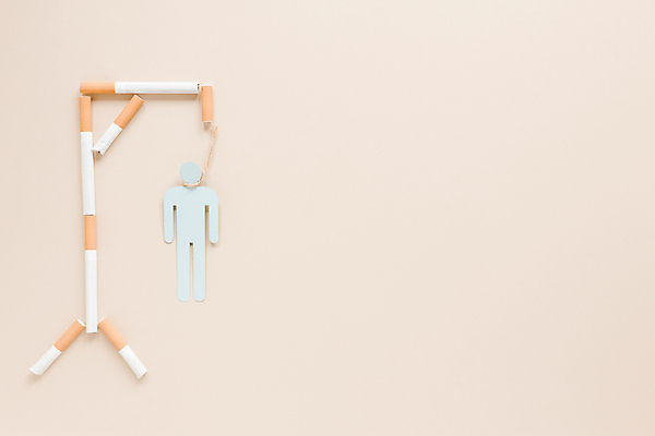 포토 JPG 해외이미지 스튜디오촬영 사람모양 사람없음 금연 담배꽁초 금연데이 자살 해외포토 모양 기념일 캠페인 담배 실내 사회이슈 파일형식 이미지허브