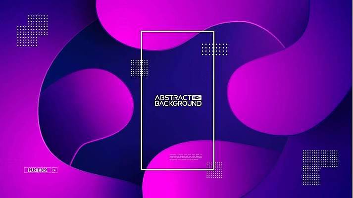 EPS 해외이미지 물결 선 백그라운드 일러스트 추상 프레임 사람없음 사각형 보라색 웨이브 심플 그라데이션 지오메트릭 해외일러스트 도형 컬러 무늬 파일형식 벡터 이미지허브