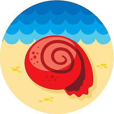 EPS 해외이미지 일러스트 해변 사람없음 여름 조개껍데기 해외일러스트 계절 바다 조개 파일형식 벡터 이미지허브