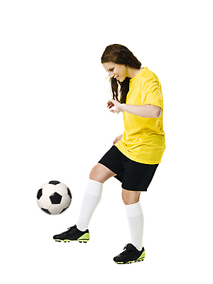 포토 JPG 해외이미지 스튜디오촬영 백인 옷 여자 행복 스포츠 포즈 반바지 축구공 공 청소년 놀이 갈색머리 표정 한명 미소 성인 10대 운동복 뷰티 노란색 축구 경쟁 장비 흰색 잡기 흰배경 고립 사춘기 해외포토 서양인 1 헤어스타일 감정 컬러 백그라운드 컨셉 바지 축구용품 모션 실내 사람 구기 파일형식 이미지허브