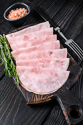 포토 JPG 해외이미지 실내 사람없음 로즈메리 나무도마 프로슈토 나무배경 해외포토 백그라운드 도마 내부 목재 허브 햄 파일형식 이미지허브