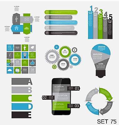 EPS 해외이미지 화살표 일러스트 비즈니스 전구 사람모양 사람없음 그래픽 초록색 파란색 스마트폰 세트 사각형 자료 인포그래픽 회색 정보 연결 편지 톱니바퀴 전구모양 목차 집모양 해외일러스트 모양 도형 컬러 핸드폰 스마트기기 파일형식 벡터 이미지허브