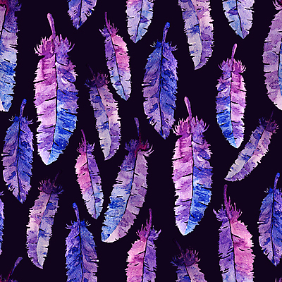 JPG 해외이미지 디자인 백그라운드 패턴 일러스트 사람없음 보라색 패턴백그라운드 깃털 해외일러스트 컬러 무늬 파일형식 이미지허브