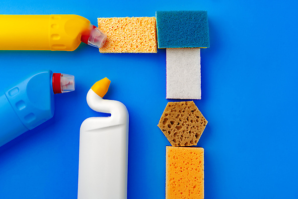 포토 JPG 해외이미지 실내 사람없음 청소도구 세제 오브젝트 파란배경 스펀지 해외포토 백그라운드 내부 파란색 도구 청소 파일형식 이미지허브