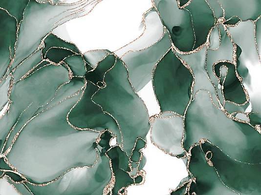 EPS 해외이미지 백그라운드 곡선 일러스트 추상 사람없음 초록색 질감 웨이브 대리석 해외일러스트 선 컬러 무늬 재료 파일형식 벡터 이미지허브