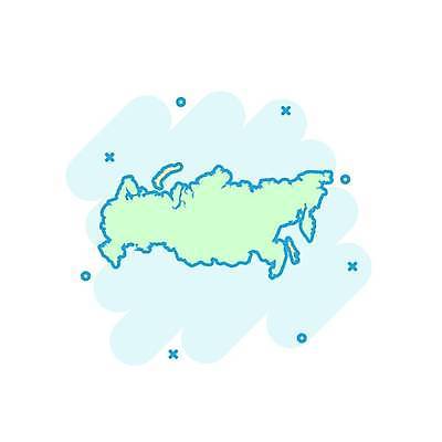 EPS 해외이미지 나라 지도 일러스트 사람없음 러시아 민트색 해외일러스트 유럽 컬러 파일형식 벡터 이미지허브