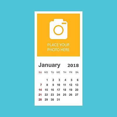 EPS 해외이미지 템플릿 종이 백그라운드 일러스트 비즈니스 휴가 설계 숫자 다이어리 공백 달력 시간 신용카드 일주일 날짜 플랫 연도 페이지 일요일 주소 1월 월 2018년 금요일 마감 목요일 오늘 월요일 조언 토요일 해외일러스트 문자 컨셉 금융 사무용품 요일 파일형식 벡터 이미지허브