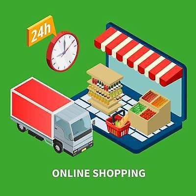 EPS 해외이미지 시계 일러스트 사람없음 노트북 3D 상점 트럭 장바구니 진열장 온라인쇼핑 모바일쇼핑 온라인 아이소메트릭 24시간 온라인쇼핑몰 차양 해외일러스트 자동차 전자제품 쇼핑 바구니 시간 쇼핑몰 디지털합성 파일형식 벡터 이미지허브