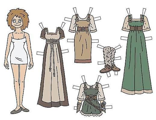 EPS 해외이미지 모델 드레스 옷 종이 인형 일러스트 털 요정 빨간색 초록색 장난감 갈색 유행 역사 칼 가죽 만화 자르기 크림 공상 사냥꾼 전사 빨간머리 고딕 해외일러스트 직업 헤어스타일 컬러 모션 파일형식 벡터 이미지허브