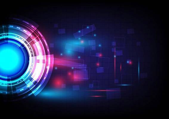 EPS 해외이미지 백그라운드 일러스트 사람없음 디지털 사이버 UI SF 해외일러스트 파일형식 벡터 이미지허브