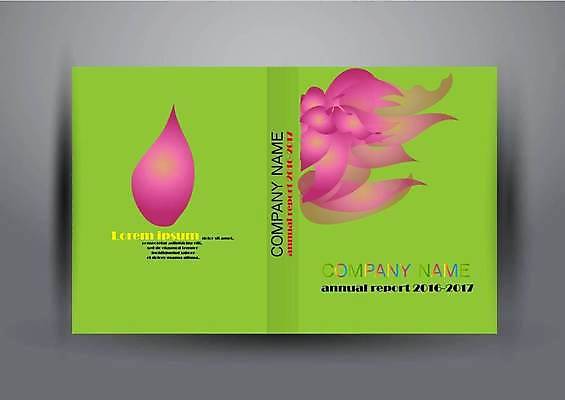 EPS 해외이미지 표지디자인 표지 꽃잎 꽃 북커버 일러스트 비즈니스 추상 사람없음 책 연두색 책등 표지샘플 해외일러스트 식물 무늬 초록색 파일형식 벡터 이미지허브