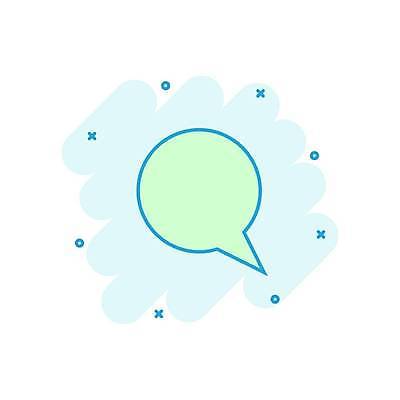 EPS 해외이미지 말풍선 일러스트 사람없음 민트색 해외일러스트 컬러 파일형식 벡터 이미지허브