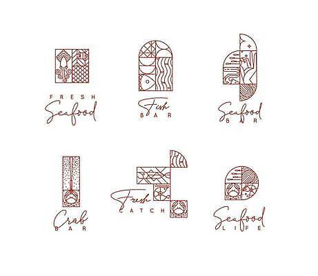 EPS 해외이미지 디자인 선 음식 바다 조각 일러스트 새우 육류 어류 스테이크 미술 그래픽 장식 세트 유행 라벨 상점 식당 수확 게 껍질 굴 플랫 그릴 참치 심볼 해산물 사인 메뉴 오징어 심플 배지 문어 통조림 엘리먼트 스타일 모노그램 해외일러스트 농업 식재료 주방용품 문화예술 어패류 연체동물 프레임 서양음식 갑각류 수중동물 파일형식 벡터 이미지허브